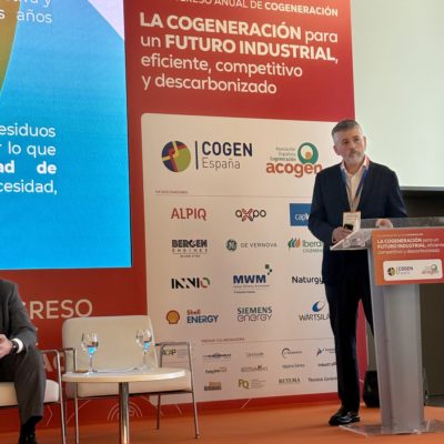 AEVERSU participa en el XXI Congreso Anual de Cogeneración, que debatió el futuro industrial eficiente y descarbonizado